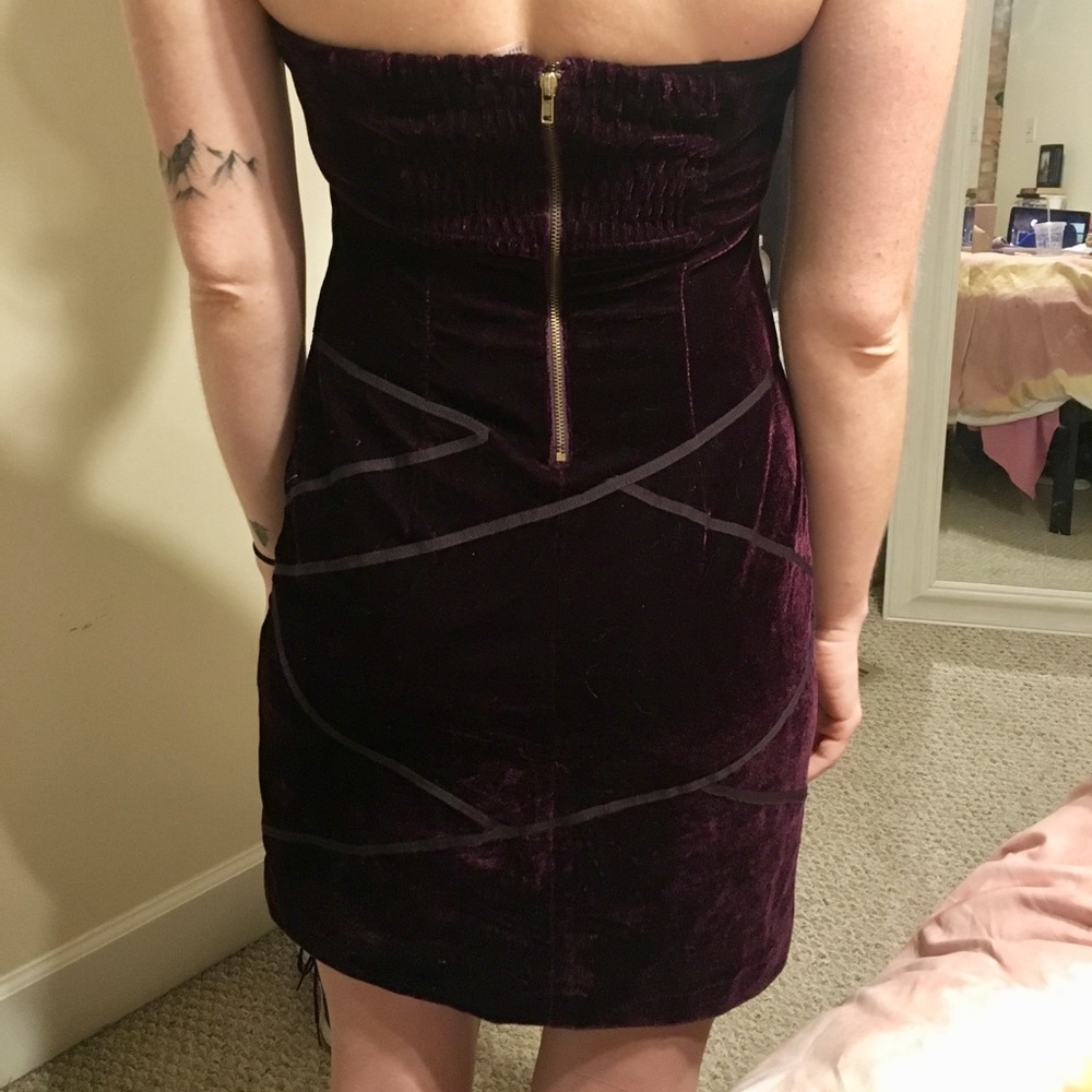 Silence + Noise urban outfitters strapless dress